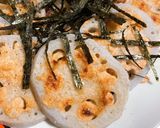 れんこんのたらこマヨネーズ焼き作り方8写真