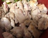 お手軽絶品平日にも☆鶏肉で味噌すき焼き作り方2写真