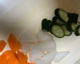 うずらと野菜のカレーピクルス作り方2写真