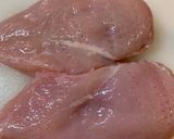 ＊巻かずに簡単な鶏ハム＊作り方2写真