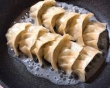 パリッと焼き餃子♪作り方4写真