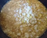 鶏ひき肉のくずし豆腐丼作り方5写真