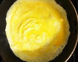 ミンチ肉たっぷりオムレツ　作り方4写真