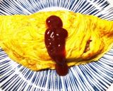 ミンチ肉たっぷりオムレツ　作り方7写真
