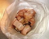 鶏肉の甘酢ごまだれ作り方5写真