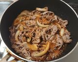 簡単男飯!ボリューム満点チーズ焼肉丼作り方5写真