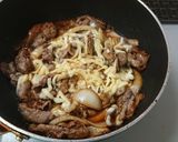 簡単男飯!ボリューム満点チーズ焼肉丼作り方6写真