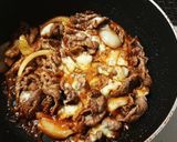 簡単男飯!ボリューム満点チーズ焼肉丼作り方7写真