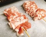 【あと一品!】簡単*豚バラの串焼き作り方3写真
