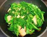 グリル豆腐と菜の花のマヨソテー作り方6写真