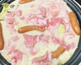 野菜たっぷり！ごま豆乳鍋作り方5写真