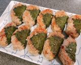 鶏ハンバーグ大葉包焼き作り方8写真