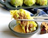 玉ねぎたっぷりレンジで春キャベツ焼売作り方9写真