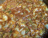 簡単　白菜とミンチの無水カレー作り方4写真