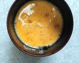 茎ワカメ佃煮入り♪卵焼き！作り方2写真