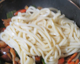 中華風焼うどん☆回鍋肉：ホイコーロー味作り方12写真