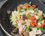 中華風焼うどん☆回鍋肉：ホイコーロー味作り方10写真