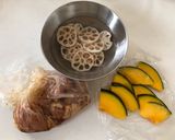 超簡単なのに絶品♪鶏肉と蓮根の黒酢あん作り方1写真