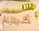 リーキ(ポロねぎ)のベーコンオイル焼き♪作り方1写真