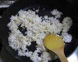 牛肉と大葉のにんにくバターライス作り方4写真
