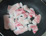 中華風焼うどん☆回鍋肉：ホイコーロー味作り方3写真
