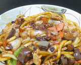 中華風焼うどん☆回鍋肉：ホイコーロー味作り方14写真