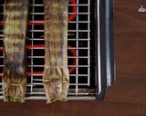 タイの菓子: カオニャオピンク作り方19写真