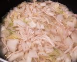 白い野菜スープ(白菜セロリ玉ねぎ大根…)作り方1写真
