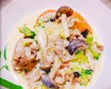 野菜たっぷりのクリーム煮作り方2写真