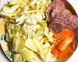 余った野菜で焼肉のタレ炒め作り方1写真