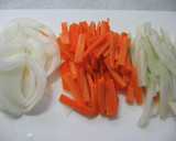 牛肉と野菜のさっぱりマリネ作り方1写真