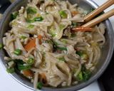 残った蕎麦リメイク☆卵焼き☆お弁当にも作り方1写真