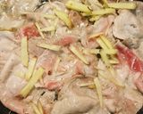 たっぷり豆苗豚キムチ煮作り方1写真