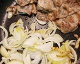 たっぷり豆苗豚キムチ煮作り方2写真