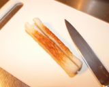 イカみたい？！ちくわ＆梅干しのクルクル♪作り方1写真