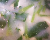 やさしい味♪ほうれん草の味噌汁☆作り方6写真
