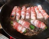 野菜の豚肉巻き揚げ浸し作り方4写真