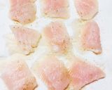 白身魚のチーズフリット作り方1写真