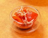 簡単！コチュジャン×米酢の天才トマトあえ作り方3写真