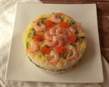 そぼろのちらし寿司ケーキ作り方8写真