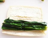 油揚げサクサク！ほうれん草の油揚げロール作り方6写真