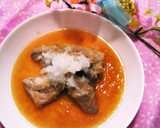 めんつゆで簡単★マグロのアラのみぞれ煮作り方3写真