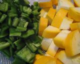 グリーンカレーでチキンバジル炒め作り方2写真