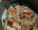 圧力鍋で柔らか~もつ煮込み作り方4写真
