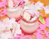 春スイーツ♪簡単ふるふる桜プリン作り方2写真