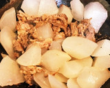 大根と豚肉のオイスター煮込み作り方4写真