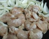 むね肉・玉ねぎのレモンタレ焼き♪作り方4写真