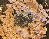 干し椎茸の旨味！四川麻婆豆腐(黒)作り方4写真