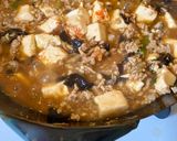 干し椎茸の旨味！四川麻婆豆腐(黒)作り方8写真