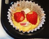 春の香りのふんわり苺マフィン作り方5写真
